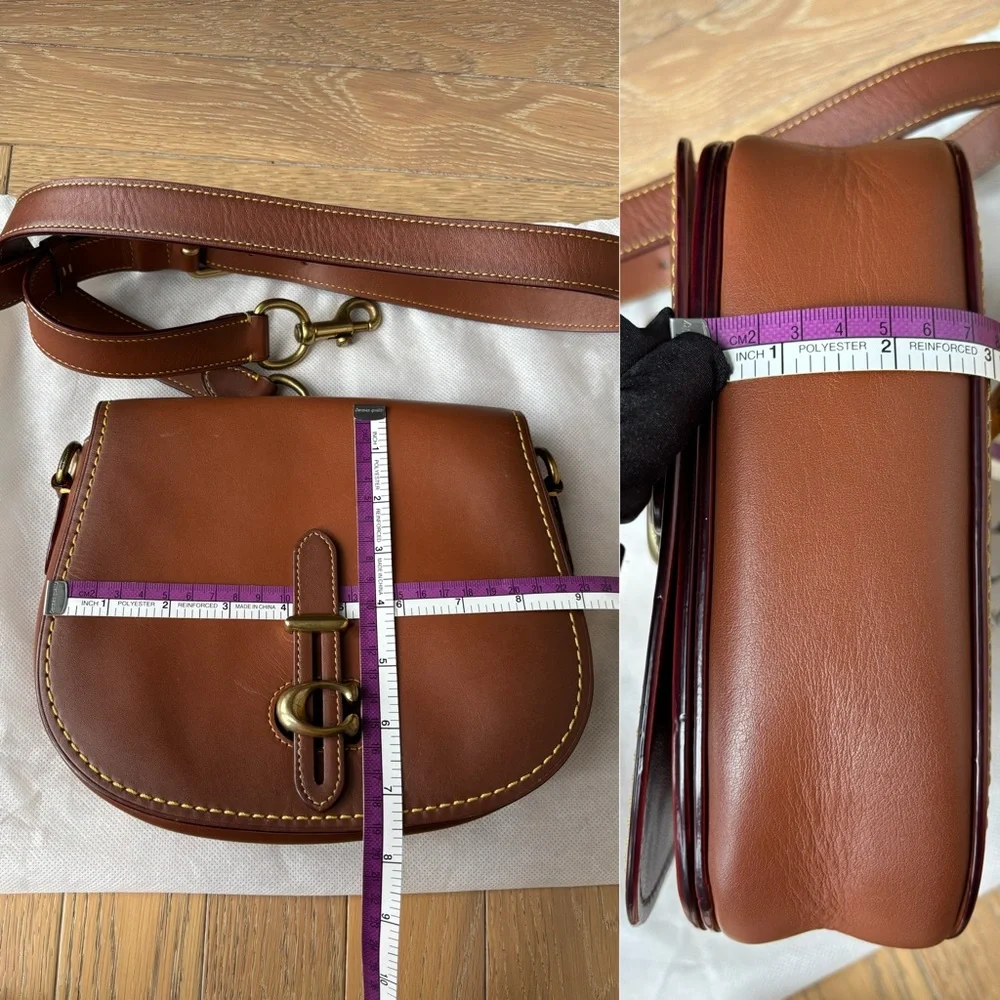 COACH 1941 Glovetanned Leather Saddle Bag